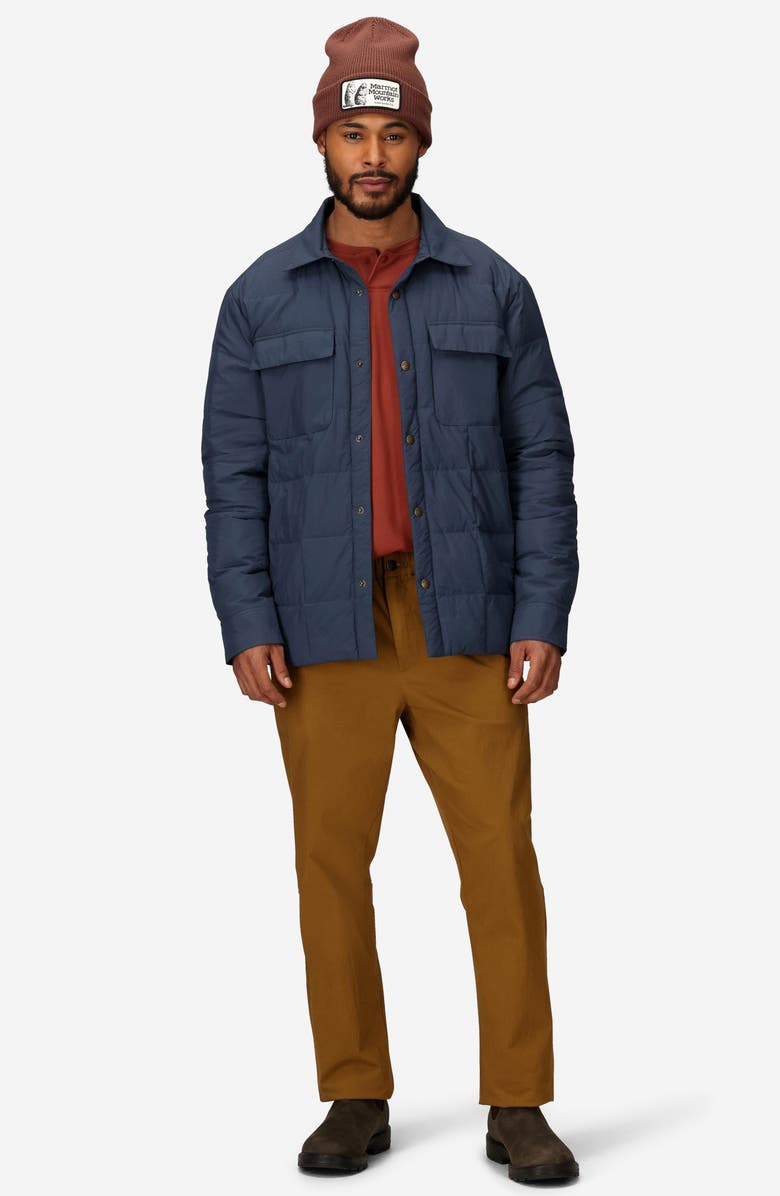 Marmot Ares 700 Fill Power Down Shacket, Alternate, color, Thunderhead