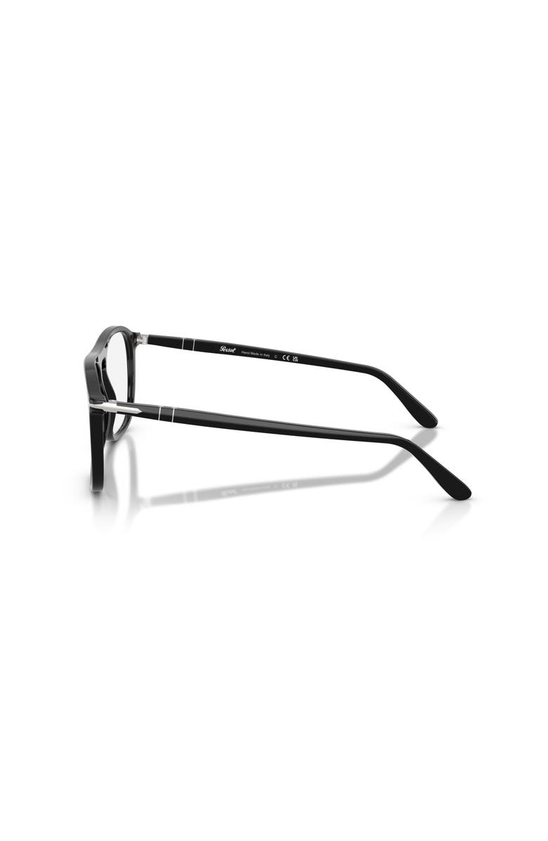 Persol 54mm Square optical glasses, Alternate, color, Black