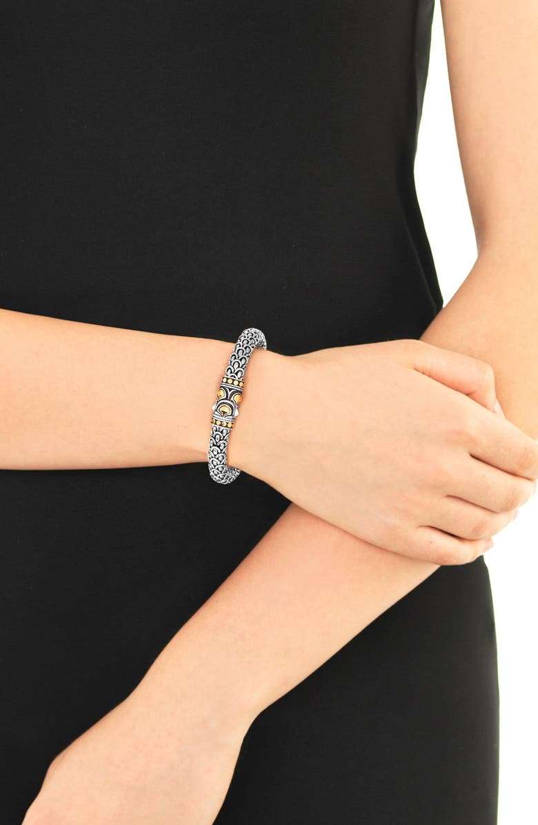 John Hardy Legends Naga 7mm Station Bracelet, Alternate, color,