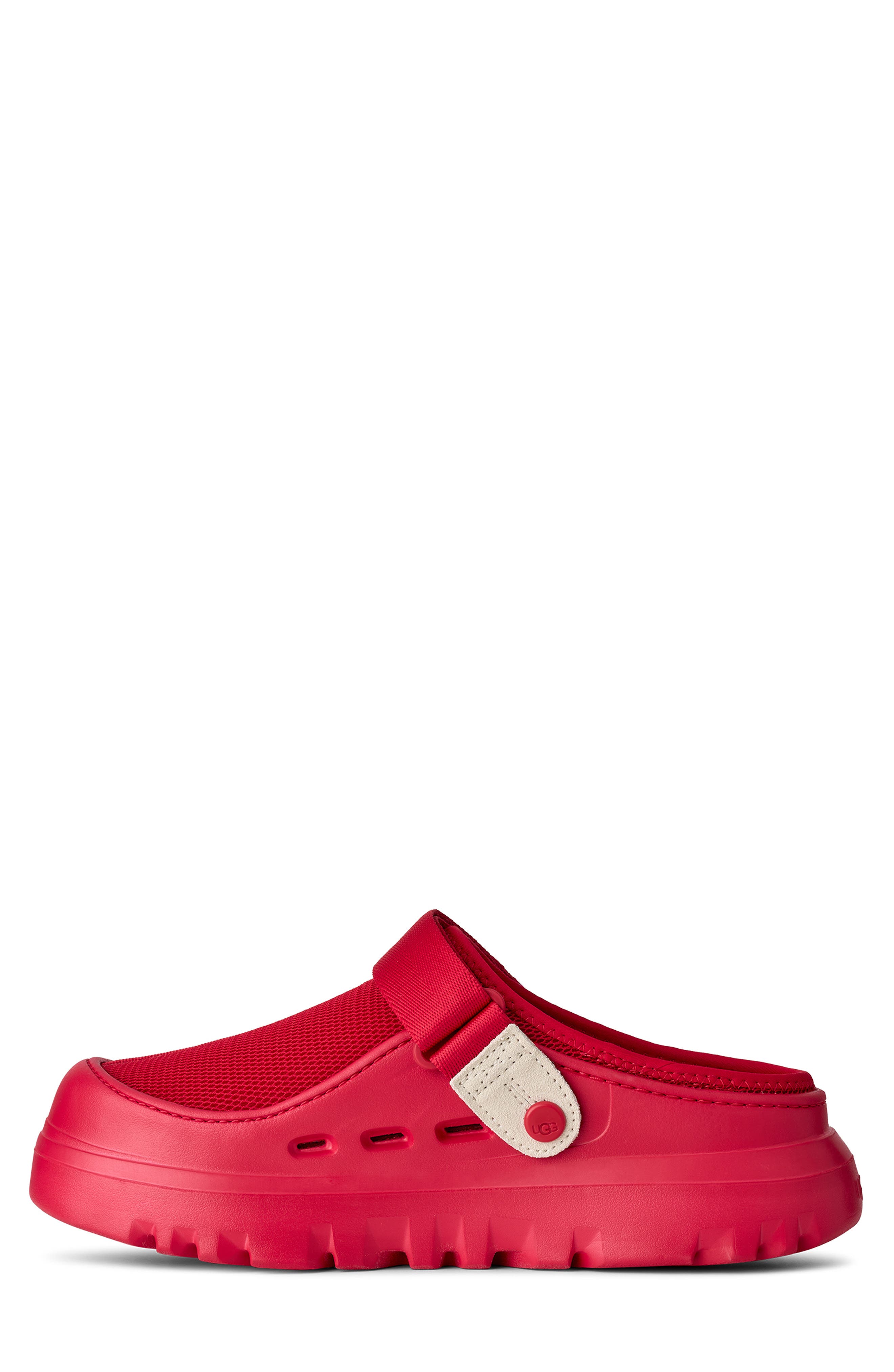 PeakMod Clog, Alternate, color, CHERRY PARFAIT / JASMINE