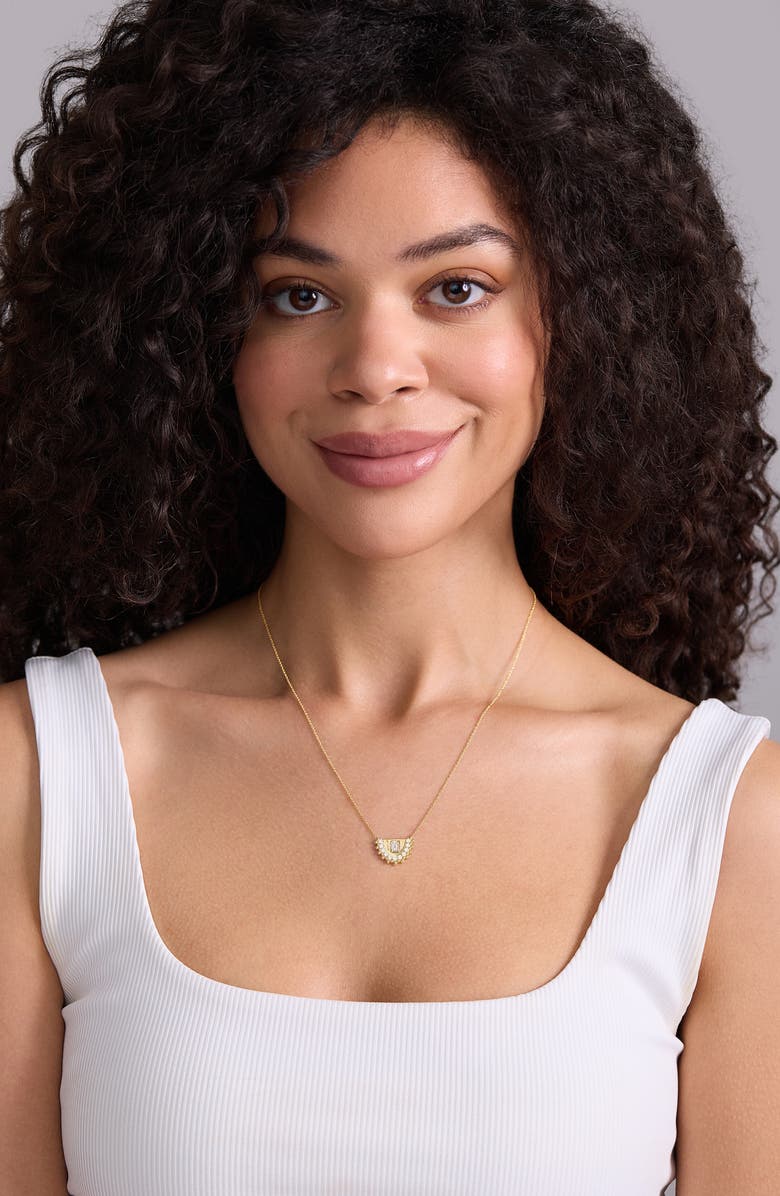 Bony Levy 18K Gold Mykonos Diamond Pendant Necklace, Alternate, color, 