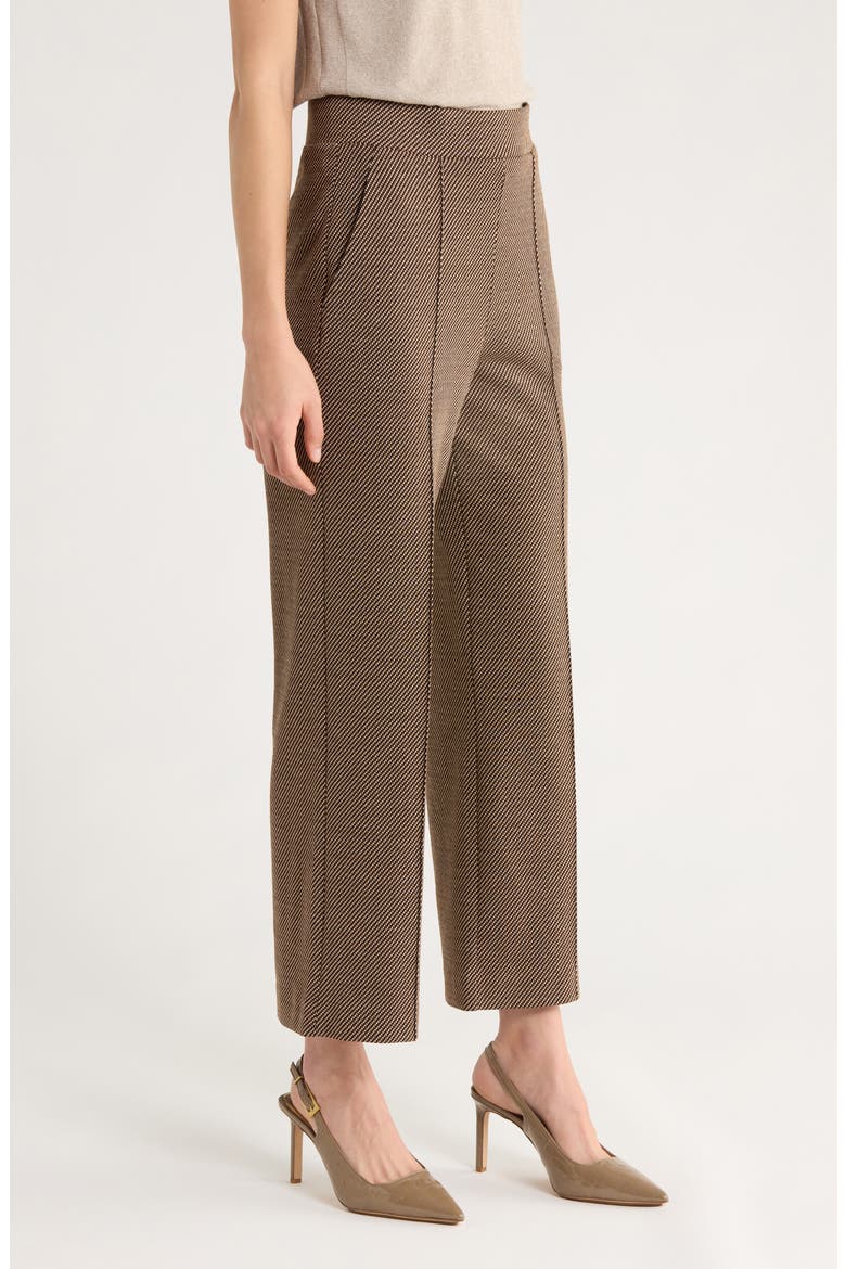 Pintuck Pleat Wide Leg Pants, Alternate, color, FOXTROT