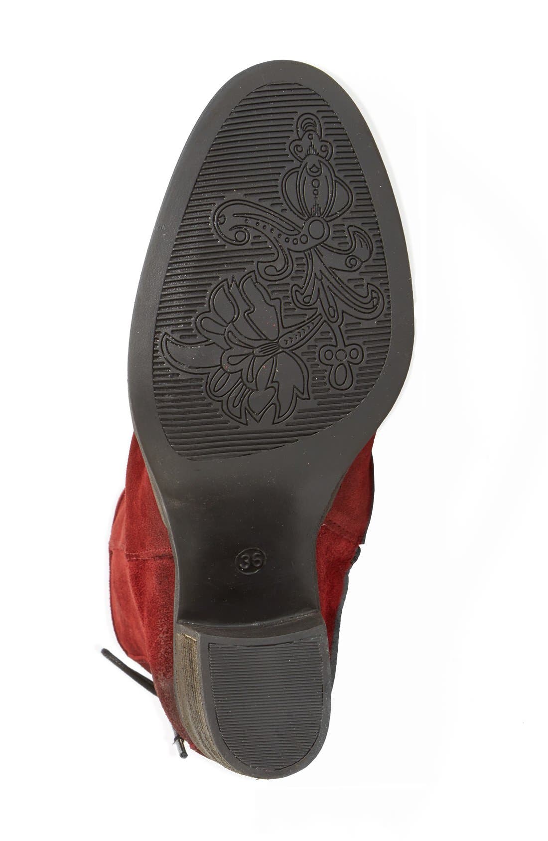 Bos. & Co. 'Barlow' Waterproof Suede Bootie, Alternate, color, 