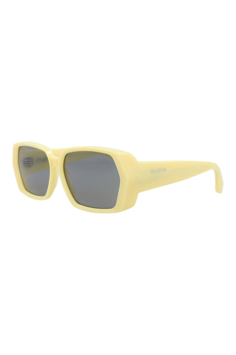 Sunglasses, Alternate, color, YELLOW YELLOW GREY