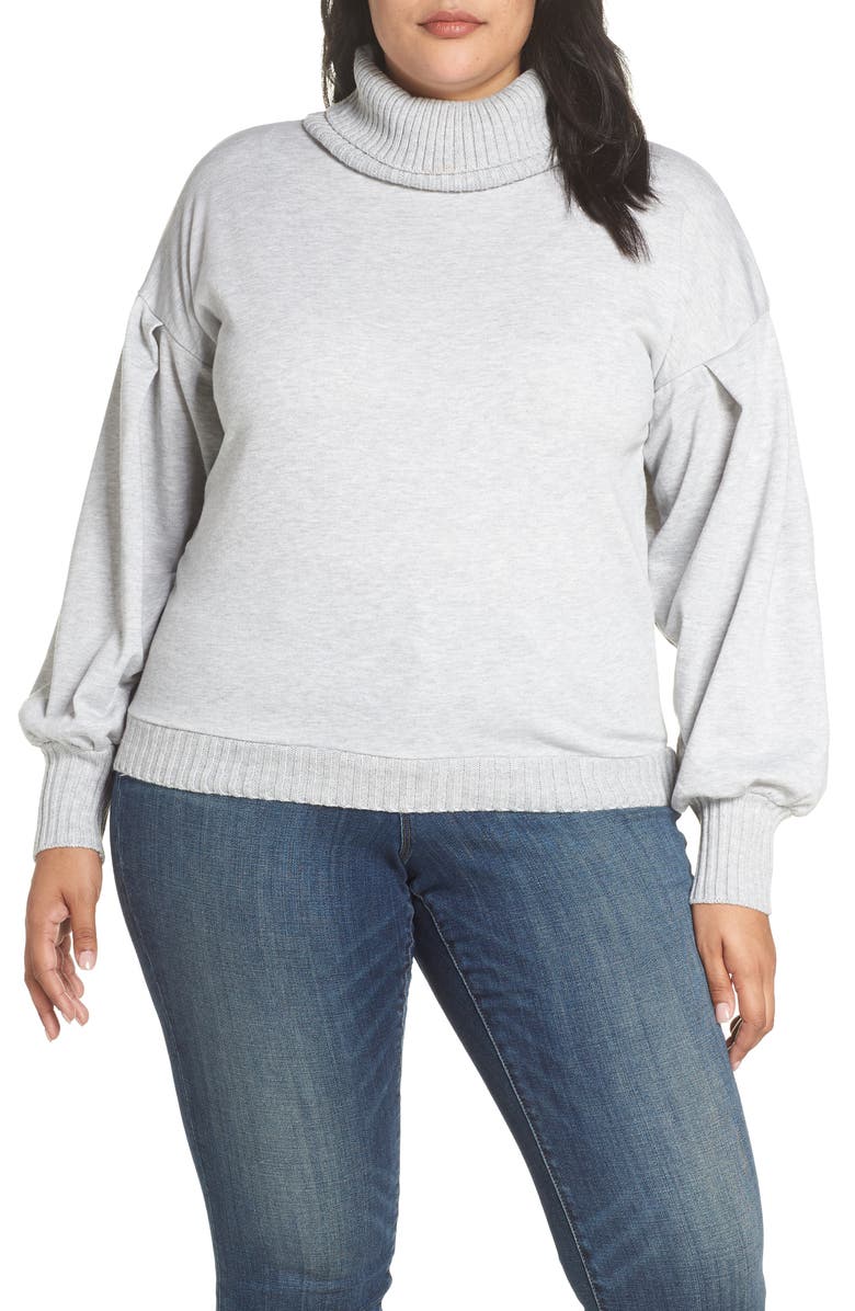 BP. Rib Trim Sweatshirt, Alternate, color, 