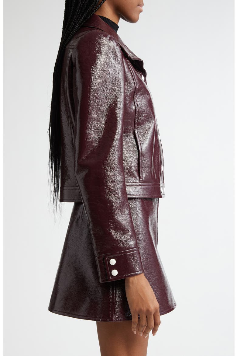 Re-Edition Vinyl Jacket, Alternate, color, BURGUNDY