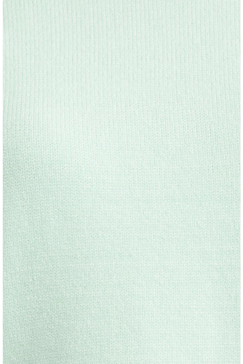 Mock Neck Raglan Sleeve Sweater, Alternate, color, MINT