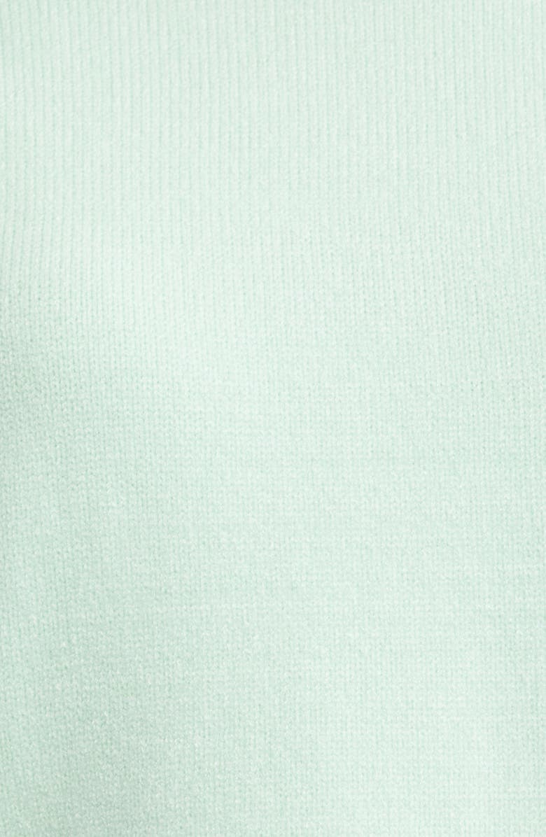 CITY BLUES Mock Neck Raglan Sleeve Sweater, Alternate, color, Mint