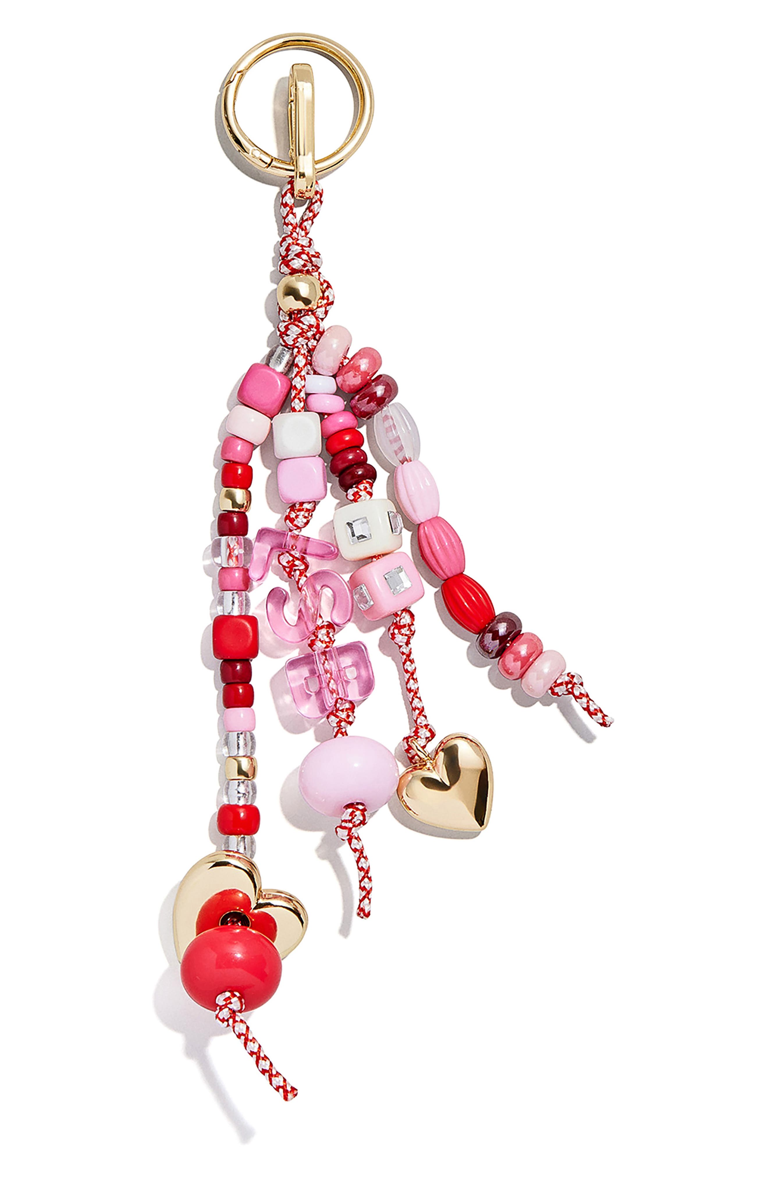 BaubleBar The Mini DIY Bag Charm Bead Kit, Alternate, color, Pink