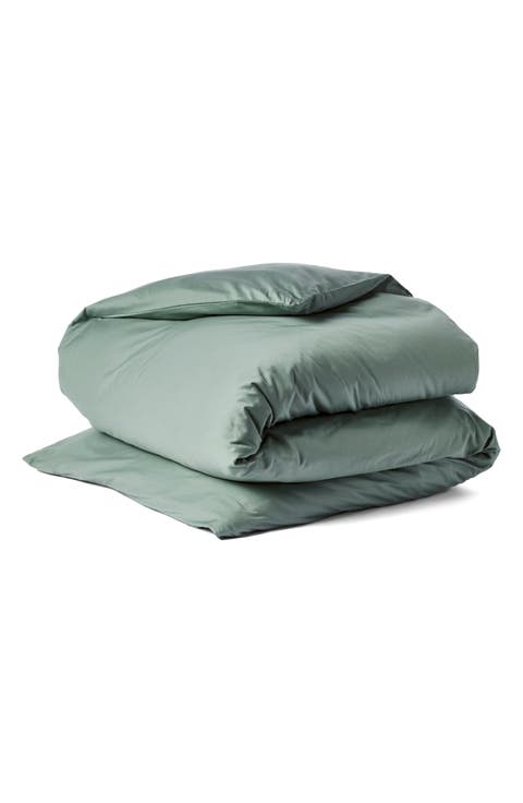 Cloud Soft Organic Cotton Sateen Duvet Cover