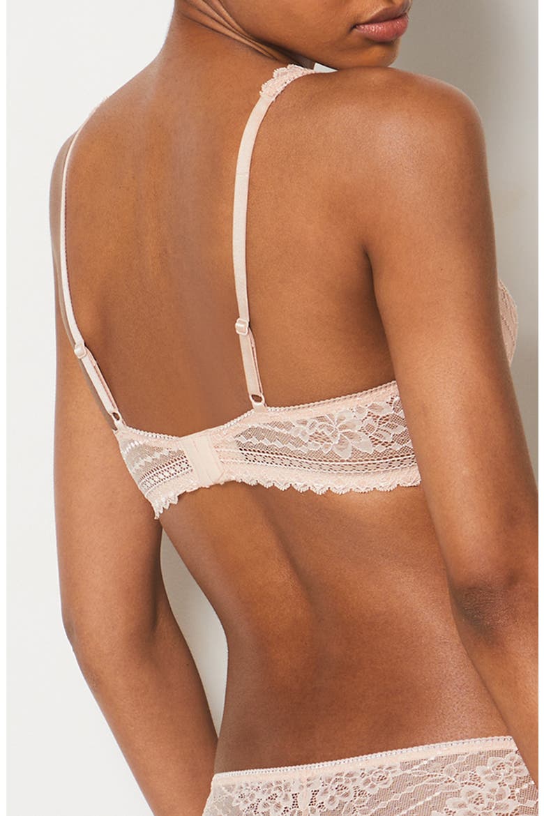 Panama N°3 Underwire Triangle Bra, Alternate, color, BLUSH