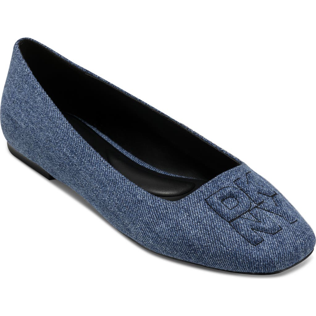 Dkny Darianne Ballet Flat In Blue
