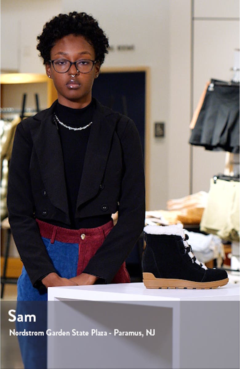 Evie II Cozy Waterproof Wedge Bootie, sales video thumbnail