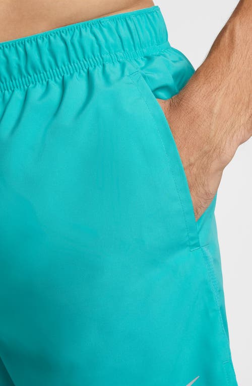 Nike Dri-fit Challenger 5-inch Brief Lined Shorts In Dusty Cactus