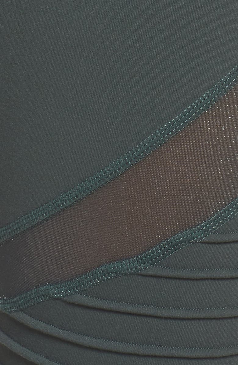 Zella Autumn High Waist Moto Ankle Leggings, Alternate, color,