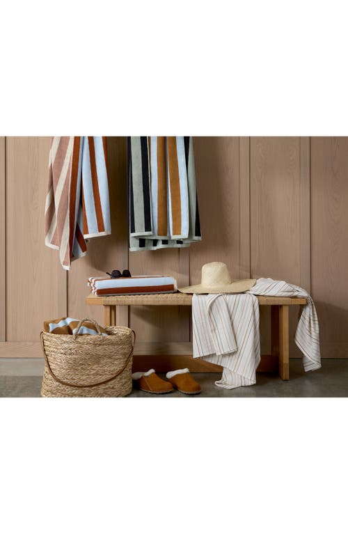 Parachute Cavana Organic Cotton Beach Towel In Sage And Honey