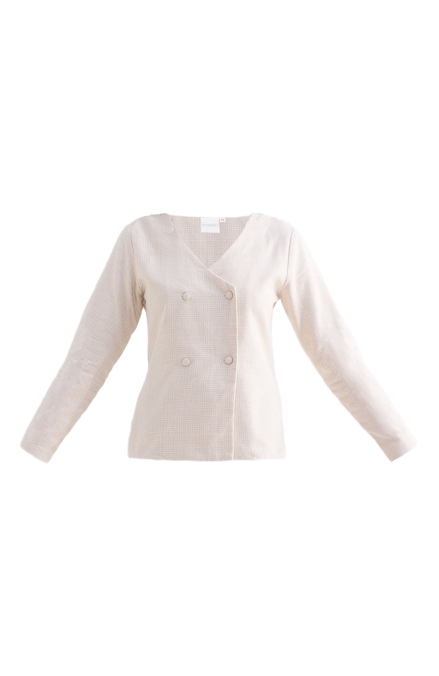 Fitted Cotton Tweed Jacket - image 4