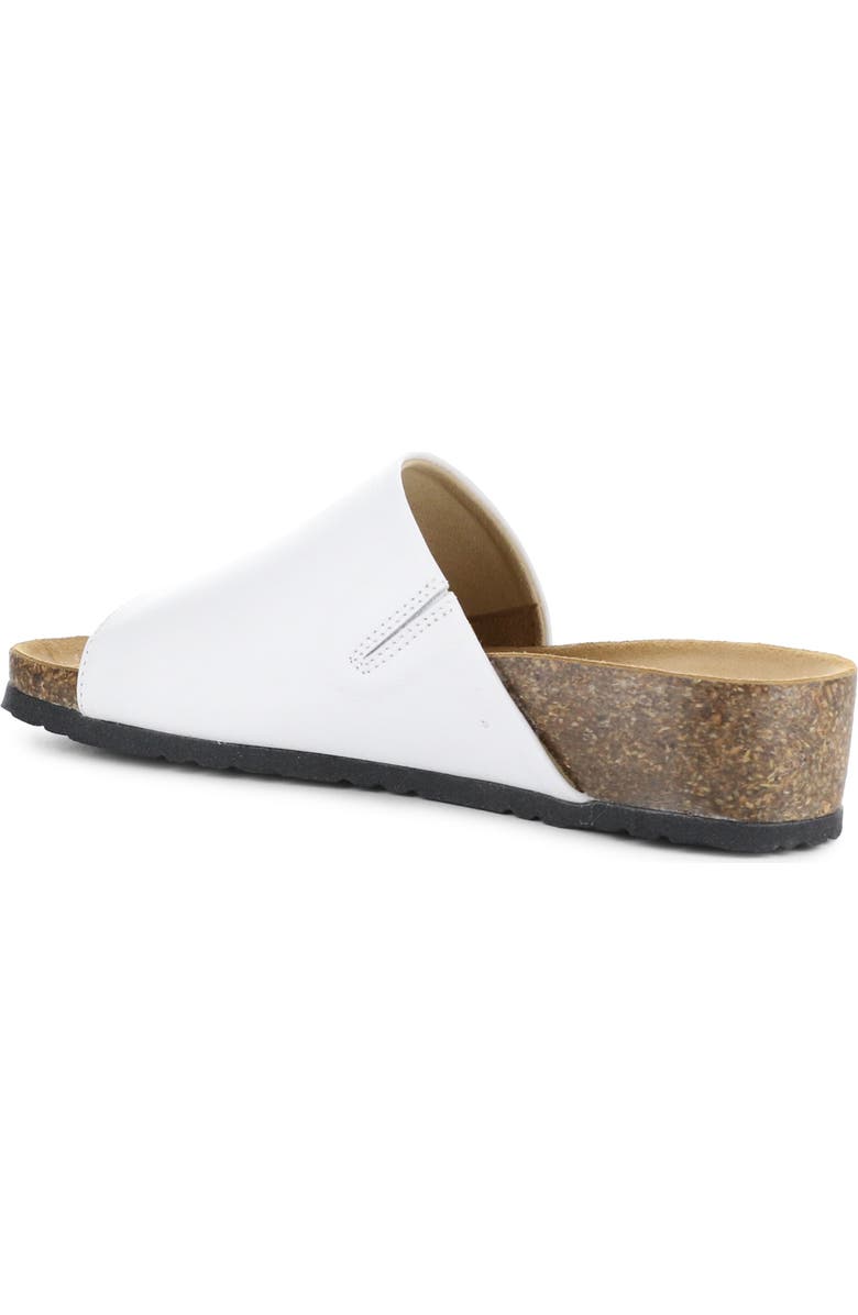 Bos. & Co. Lux Slide Sandal, Alternate, color, White