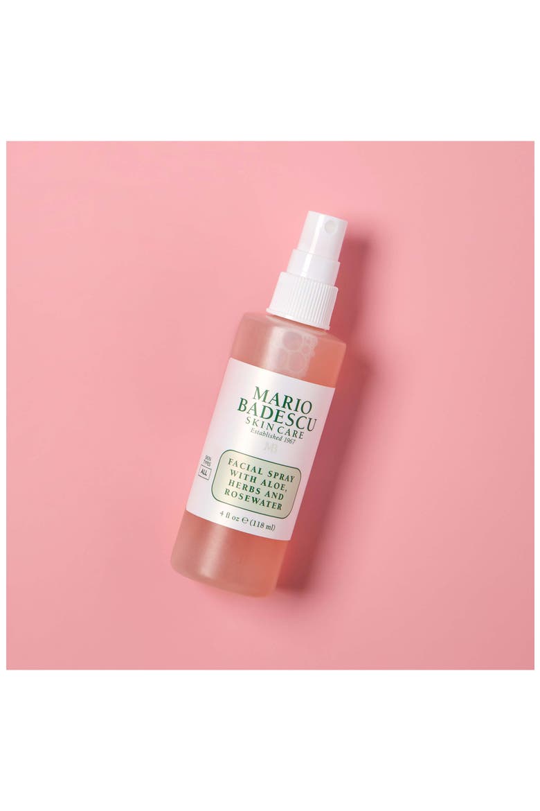 Facial Spray with Aloe, Herbs & Rosewater, Alternate, color, NO COLOR