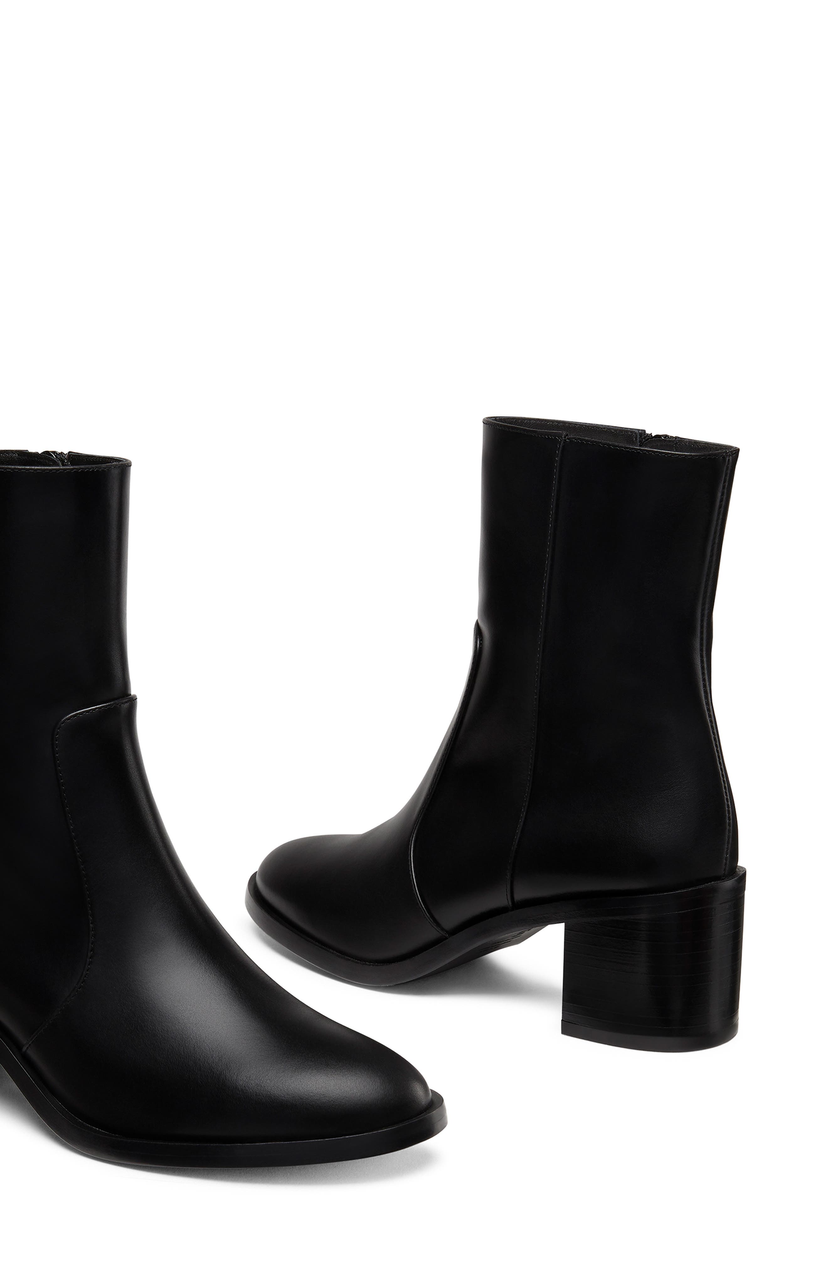 Stuart Weitzman Esme Zip Bootie, Alternate, color, 