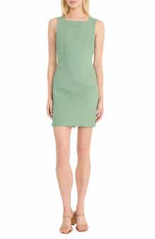Donna Morgan Square Neck Sleeveless Minidress