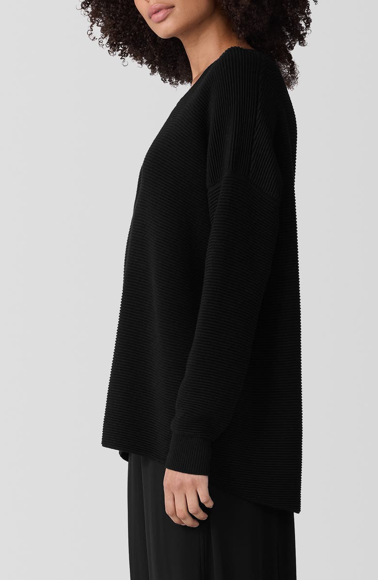 Eileen Fisher Ottoman Stitch Tunic Sweater, Alternate, color, 