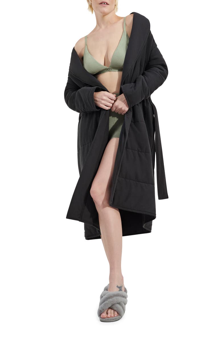 UGG<sup>®</sup> Quade Quilted Cotton Robe, Main, color, 