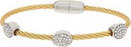 Juvell CZ Station Cable Bracelet