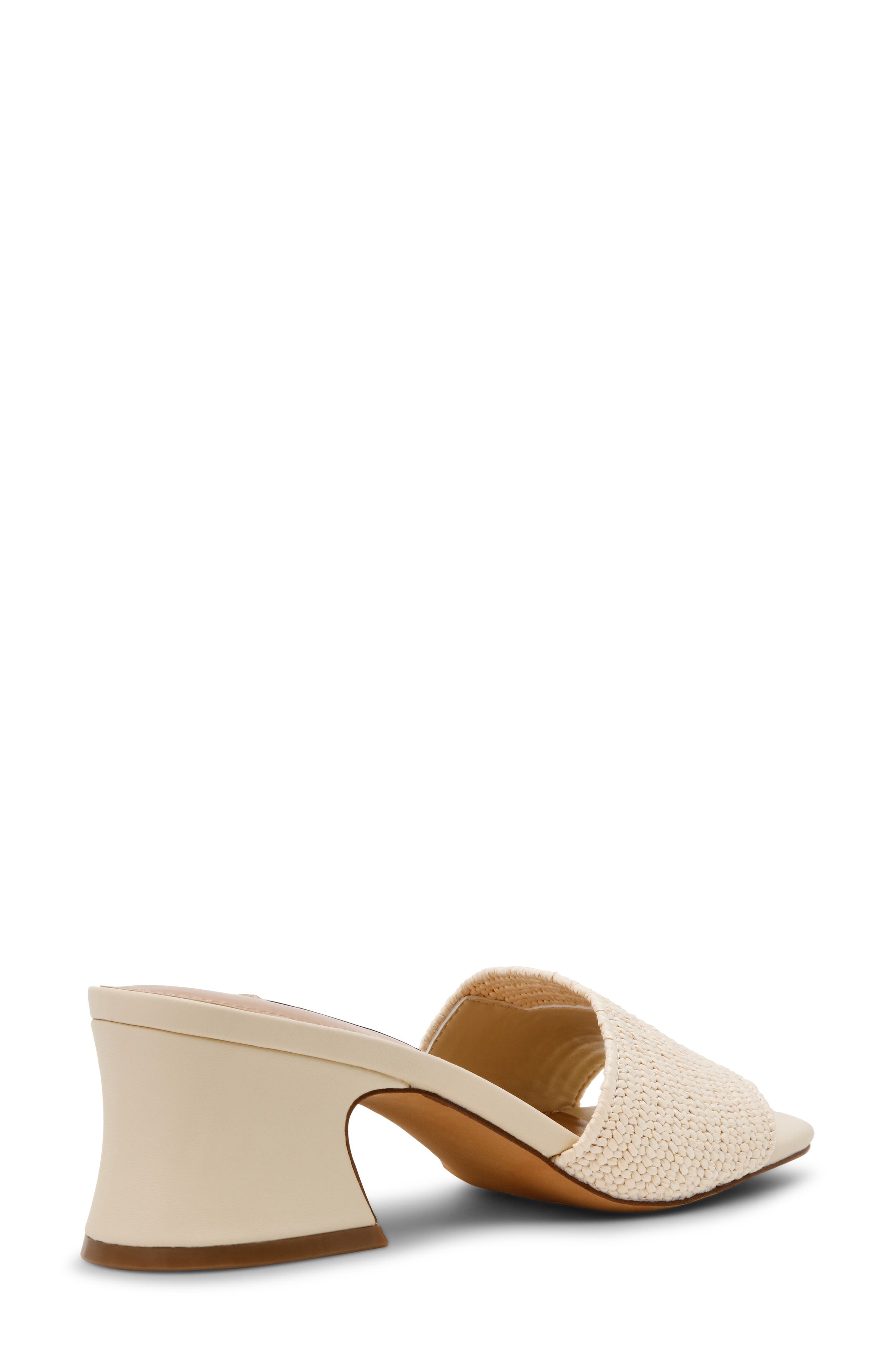 Frolic Slide Sandal, Alternate, color, NAT RAFFIA