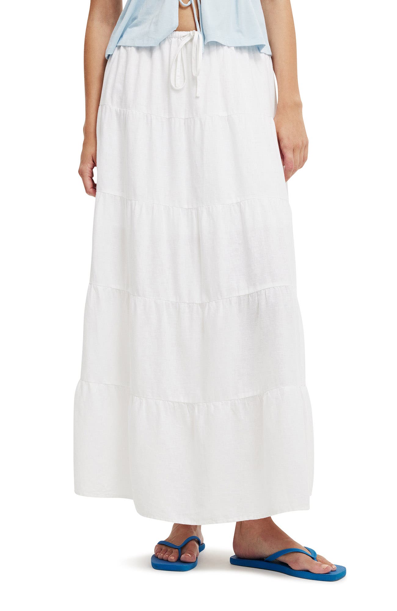 Women's Haven Multi Tiered Maxi Skirt - image 3