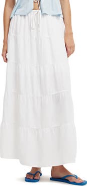 Cotton On Women's Haven Multi Tiered Maxi Skirt