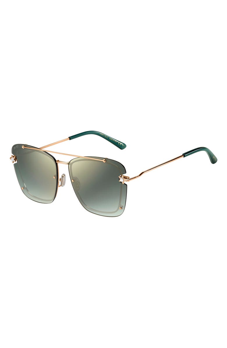 Jimmy Choo 62mm Ambra Sunglasses, Alternate, color,