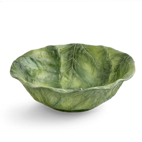 Nature's Bounty Figural Leaf 10.5" Serving Bowl