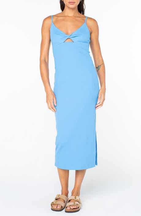 Roxy Wavey Lady Cotton Midi Dress