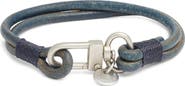 Caputo & Co. Chunky Craftman Leather Bracelet