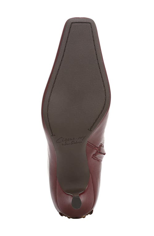 Circus Ny By Sam Edelman Laura Snip Toe Bootie In Burgundy