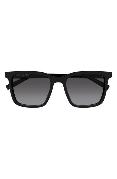 54mm Square Sunglasses