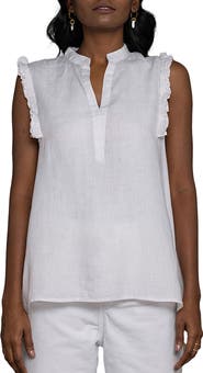Reistor Women's Wind In My Hair V-Neck Shirt White Large