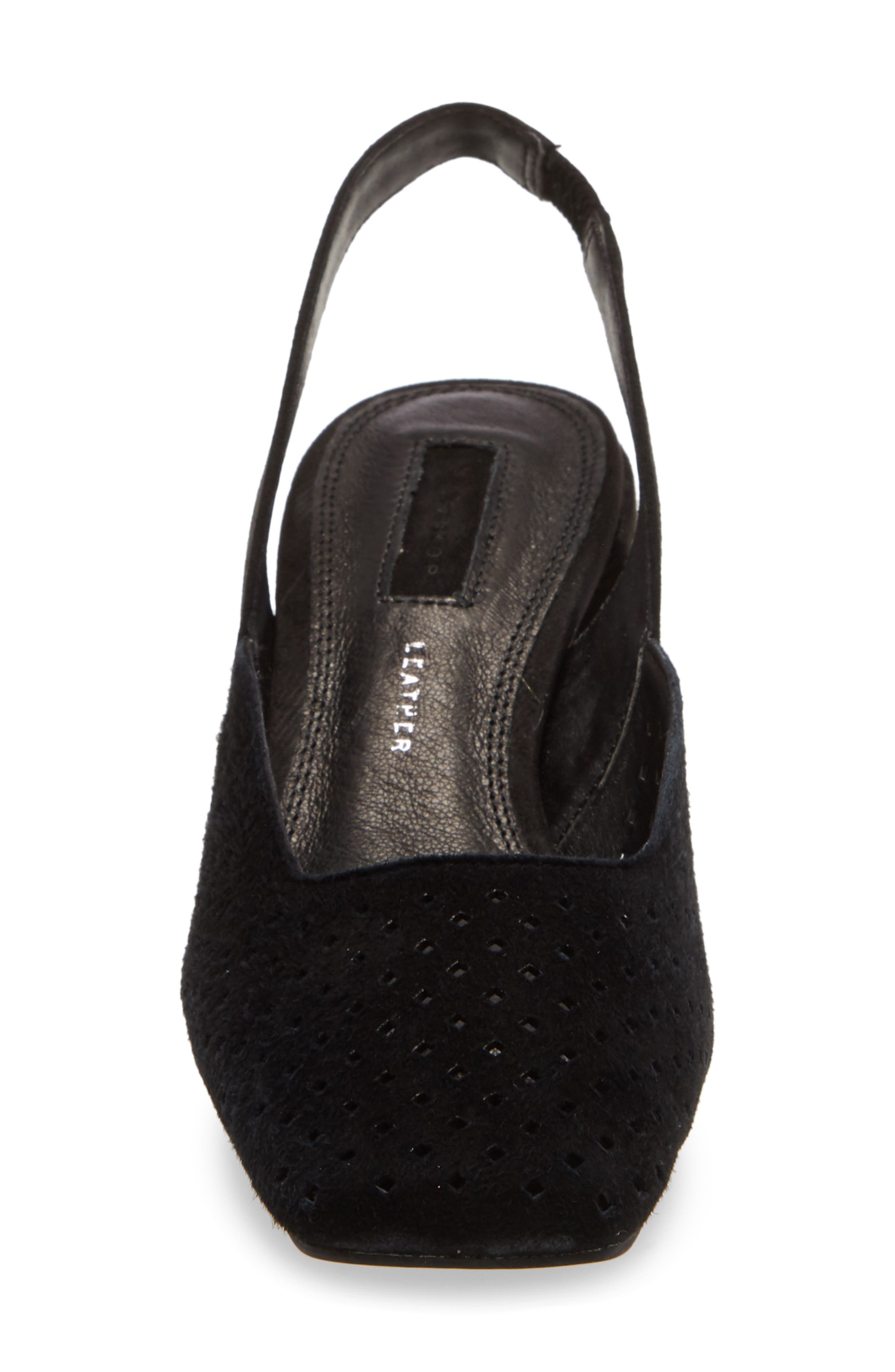 Topshop Joss Perforated Slingback Pump, Alternate, color, 