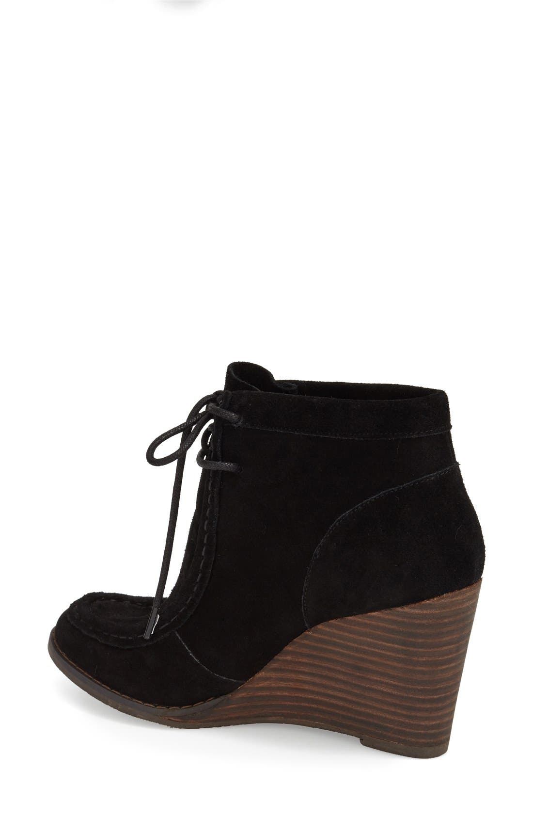 Lucky Brand 'Ysabel' Wedge Chukka Boot, Alternate, color, 