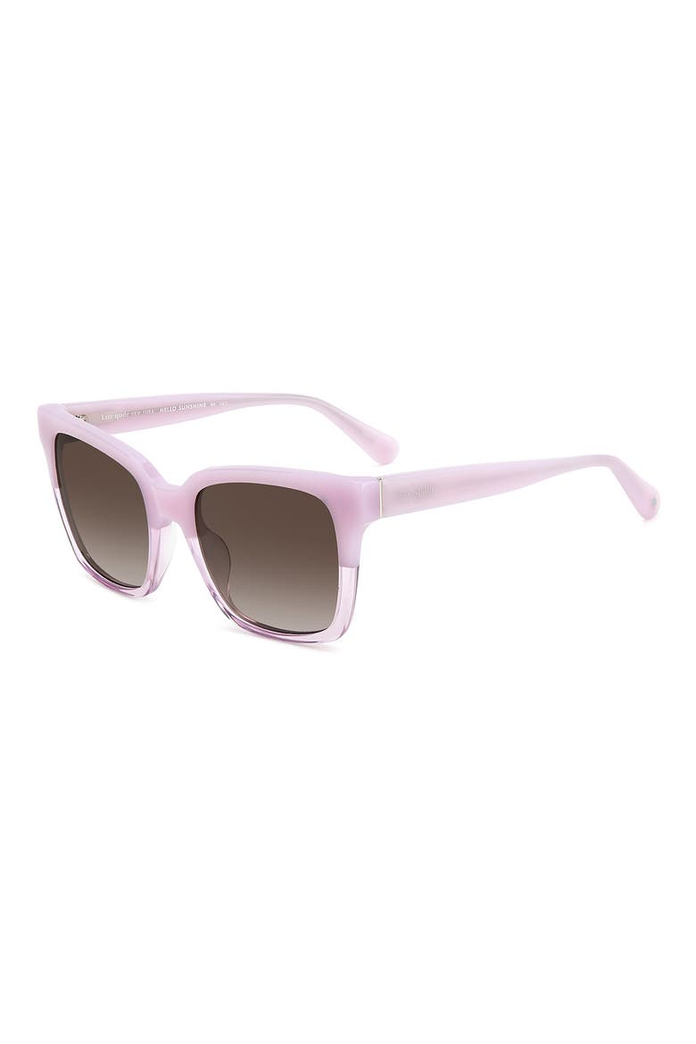 harlow 55mm square sunglasses, Alternate, color, VIOLET