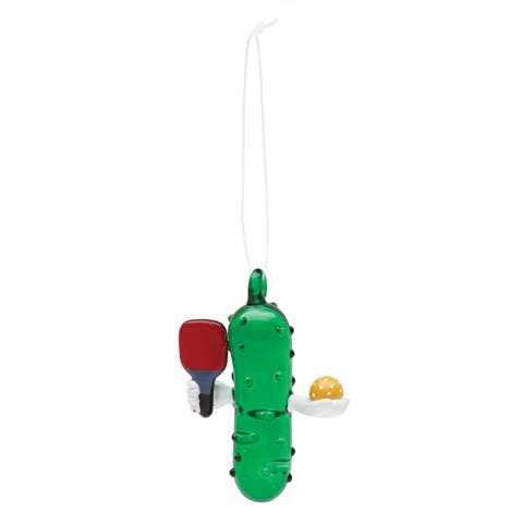 Pickle Ball Pickle Ornament