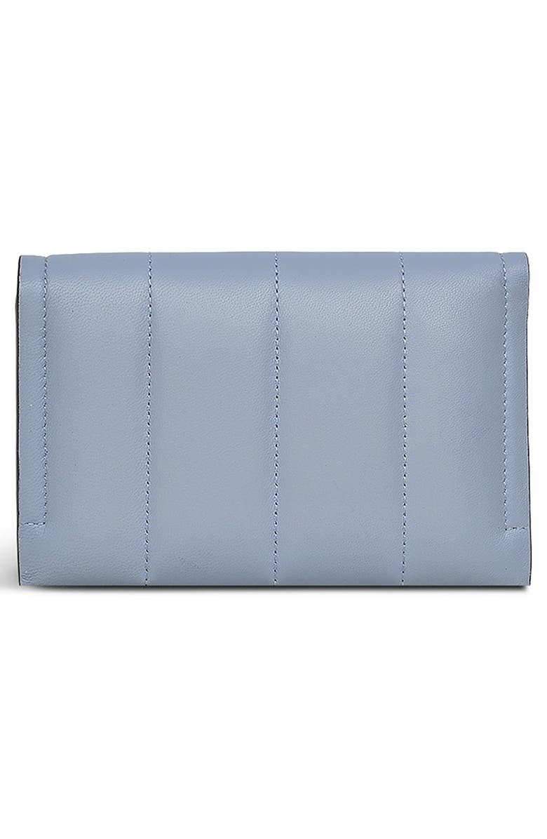 Radley Oak Street Medium Flapover Wallet, Alternate, color, Smoke Blue