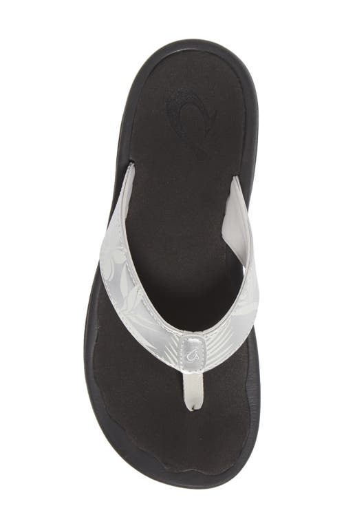 Olukai Ohana Flip Flop In Metallic