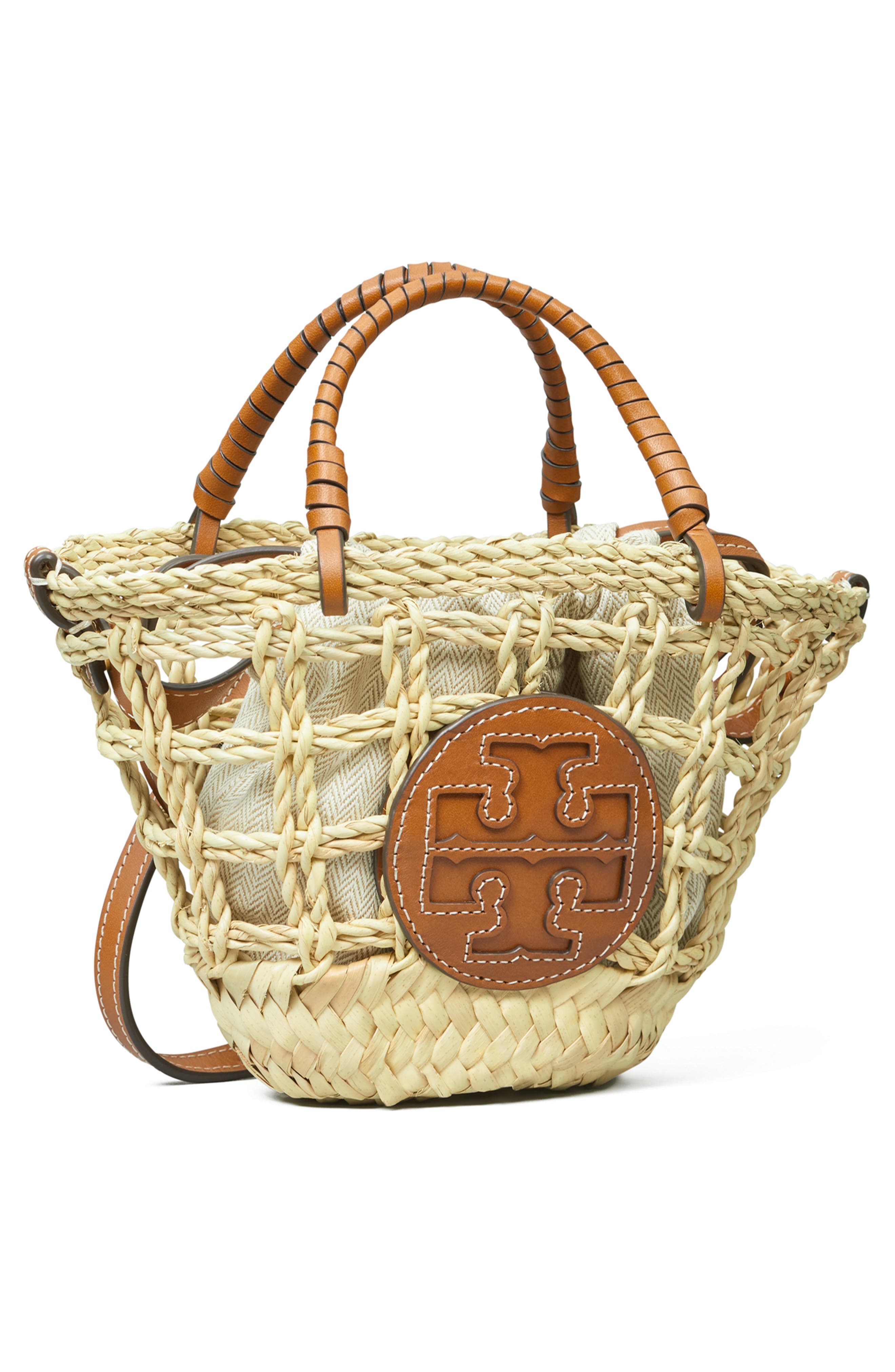 Tory Burch Ella Open Mini Basket Tote, Alternate, color, 
