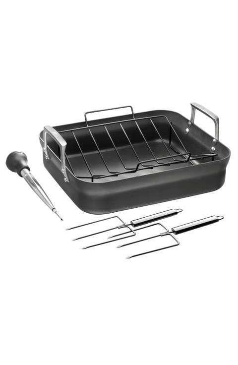 Motion Hard Anodized Nonstick Roasting Pan