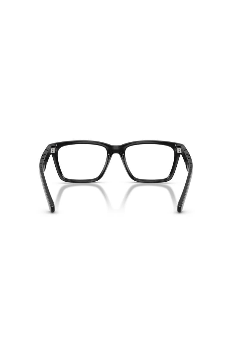 Burberry 53mm Rectangle optical glasses, Alternate, color, Black