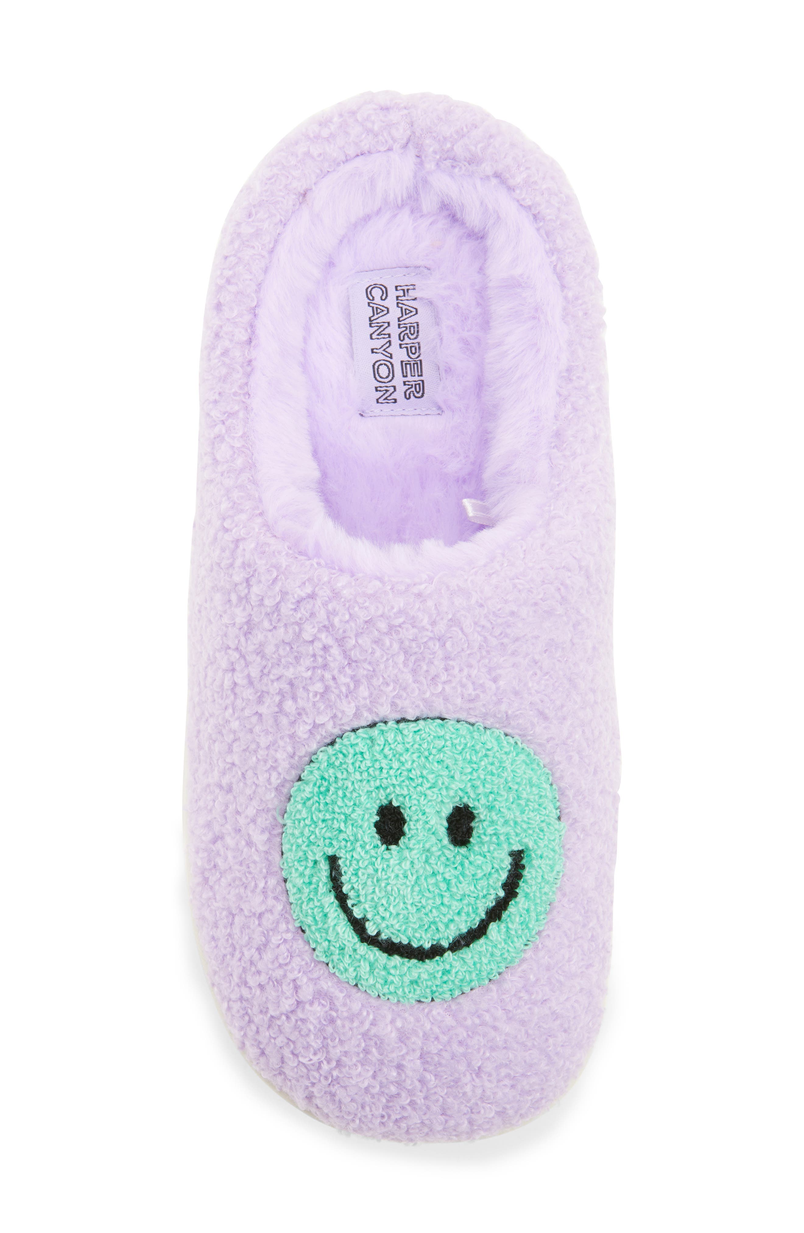 Harper Canyon Kids' Smile Slipper, Alternate, color, Purple