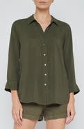 L'AGENCE Marlene Button-Up Shirt