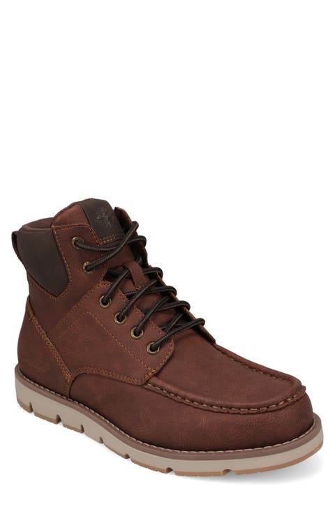 Derrick Faux Leather Boot